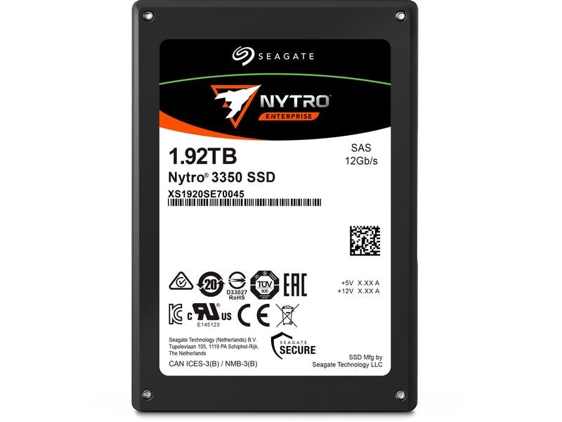 Seagate SSD Nytro 3350 2.5" SAS 1920 GB