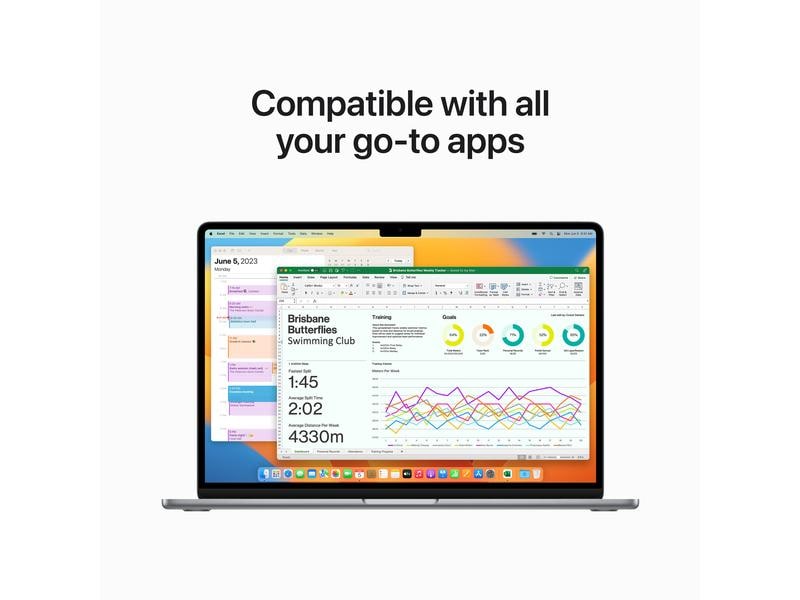 Apple MacBook Air 15" 2023 M2 10C GPU / 512 GB / 8 GB Space Grau