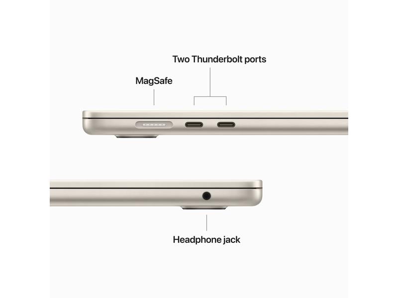Apple MacBook Air 15" 2023 M2 10C GPU / 1 TB / 16 GB Polarstern