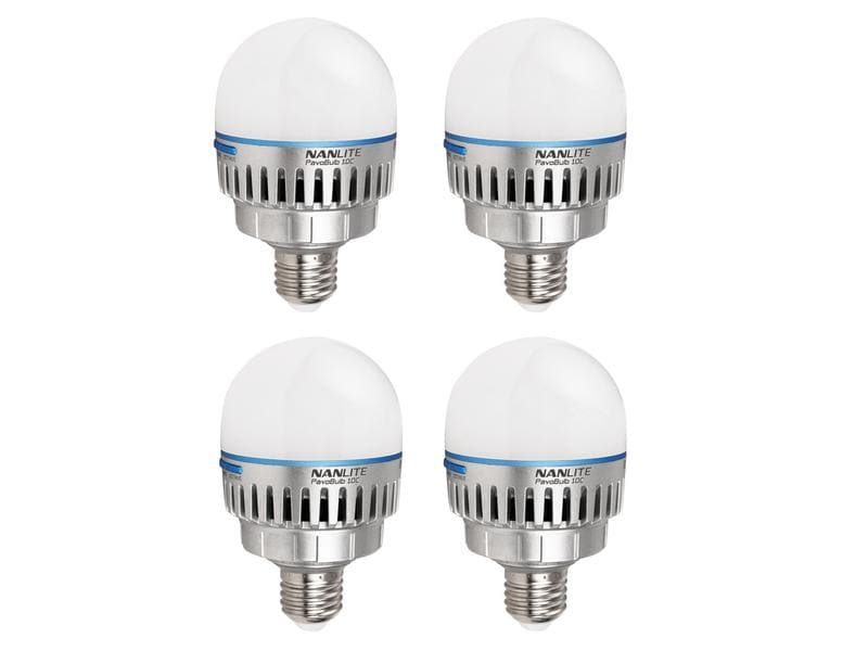 Nanlite Dauerlicht PavoBulb 10C 4KIT