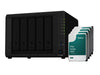 Synology NAS DiskStation DS1522+ 5-bay Synology Plus HDD 60 TB