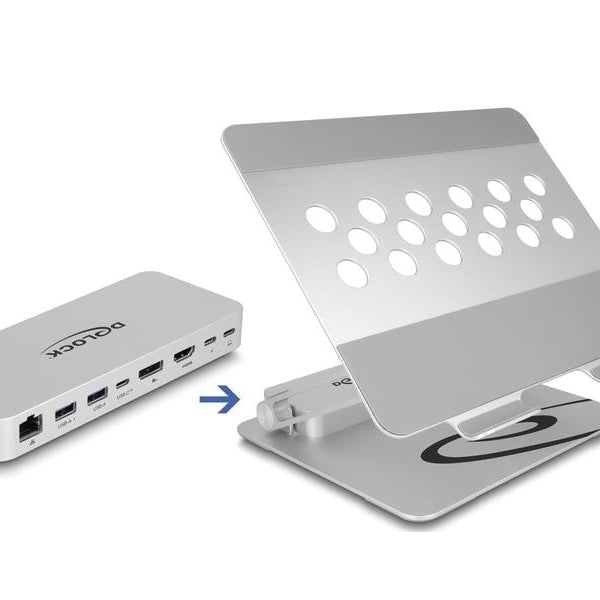 Delock Dockingstation USB-C – HDMI/DP/LAN/USB-A PD 85W