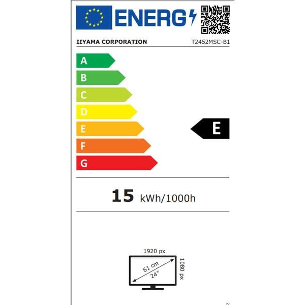 iiyama Monitor T2452MSC-B1