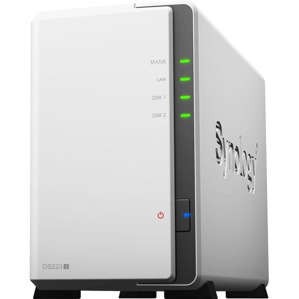 Synology NAS DS223j 2-bay WD Red Plus 4 TB