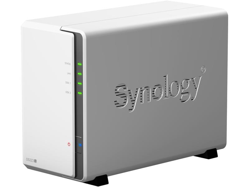 Synology NAS DS223j 2-bay WD Red Plus 20 TB