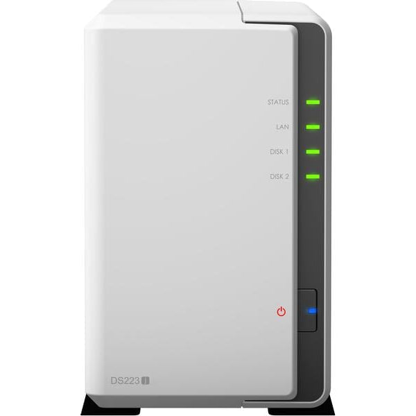 Synology NAS DS223j 2-bay Seagate Ironwolf 12 TB