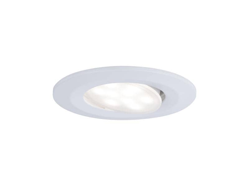 Paulmann Einbauspot LED Calla Basisset, 10 x 6W, 4000K, Weiss
