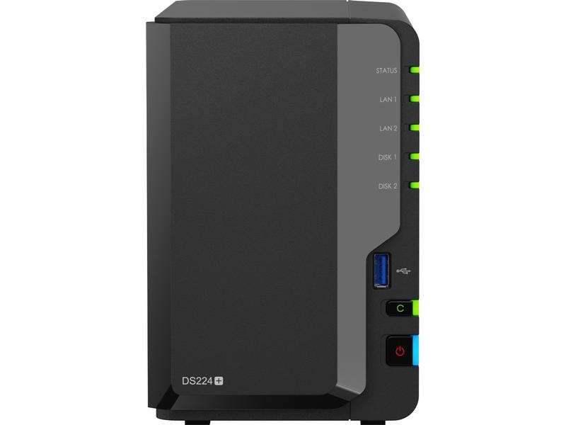 Synology NAS DiskStation DS224+ 2-bay Seagate Ironwolf 12 TB