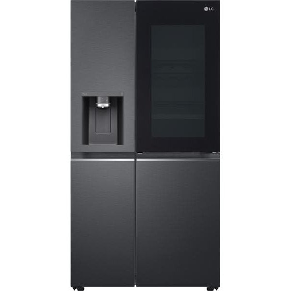 LG Foodcenter GSXV90MCDE Matte Black Steel