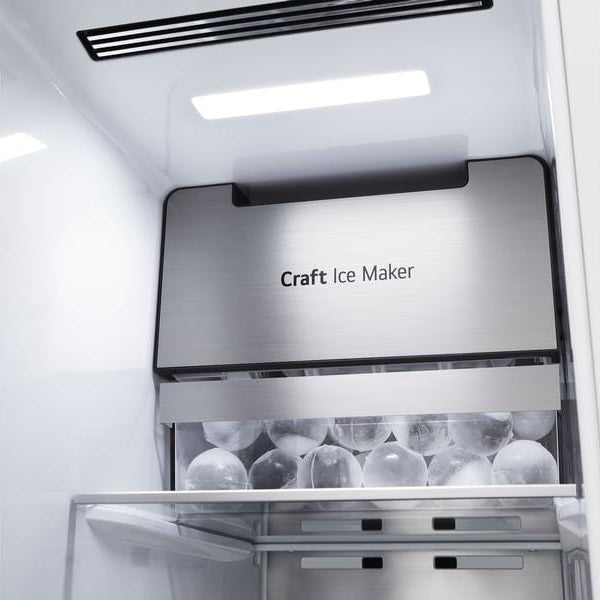 LG Foodcenter GSXV90MCDE Matte Black Steel