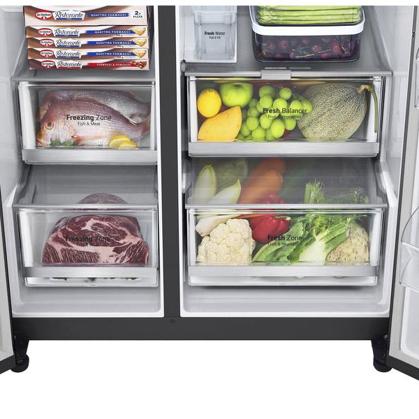 LG Foodcenter GSXV91MCLE Matte Black