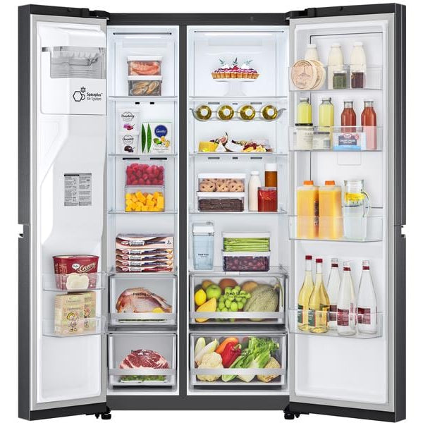 LG Foodcenter GSJV71MCLE Matte Black