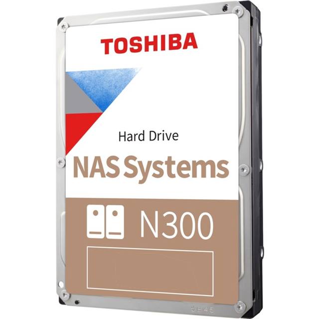 Toshiba N300 - 6TB - 3.5", SATA, 7.2k, 256MB