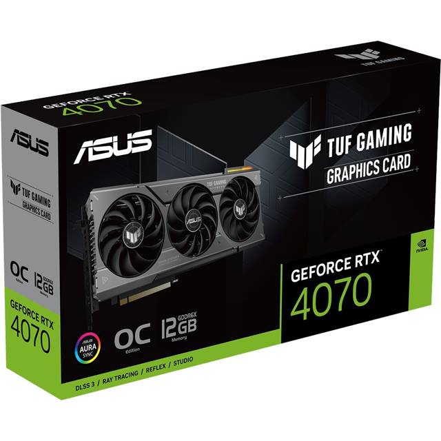 ASUS TUF Gaming GeForce RTX 4070 OC Edition 12GB