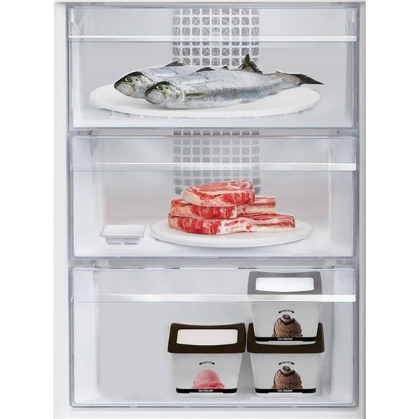 Beko Kühl-Gefrierkombination KG710, Grau, Rechts, Wechselbar