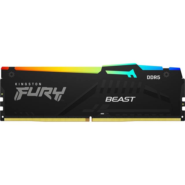 Kingston Fury Beast RGB, DDR5, 16GB, 6000MHz