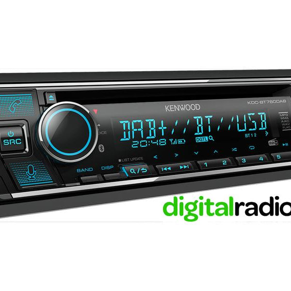 Kenwood Autoradio KDC-BT760DAB 1 DIN