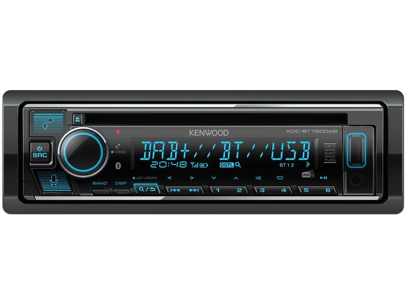 Kenwood Autoradio KDC-BT760DAB 1 DIN