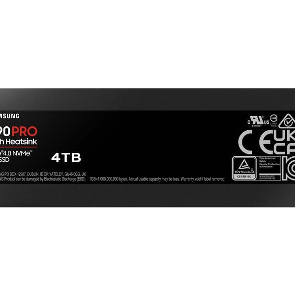 Samsung SSD 990 PRO Heatsink M.2 2280 NVMe 4000 GB