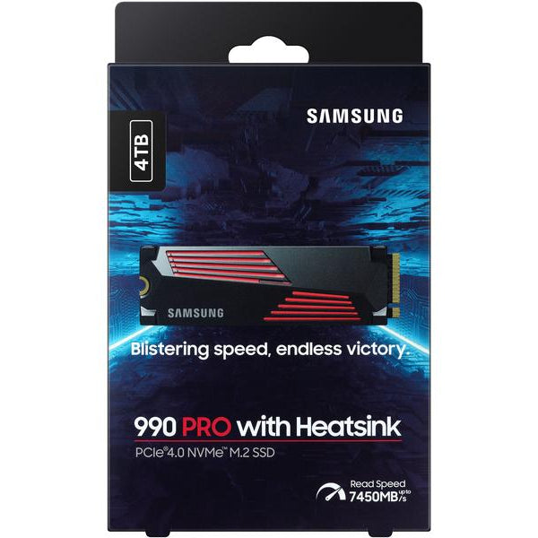 Samsung SSD 990 PRO Heatsink M.2 2280 NVMe 4000 GB