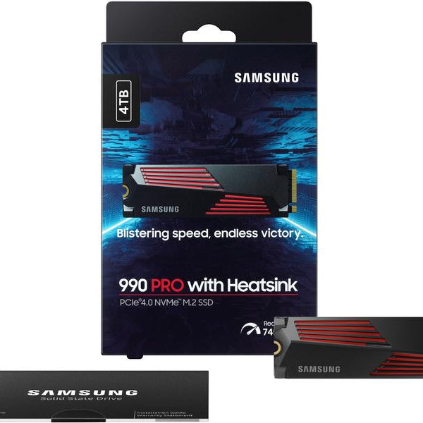 Samsung SSD 990 PRO Heatsink M.2 2280 NVMe 4000 GB