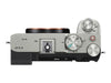 Sony Fotokamera Alpha 7CII Body Silber