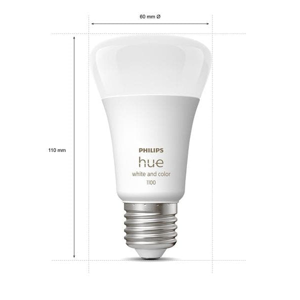 Philips Hue Starterset White & Color Ambiance, 2er Set inkl. Smart Plug
