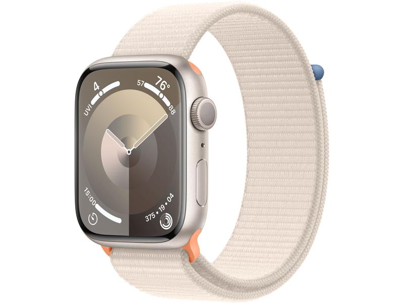 Apple Watch Series 9 45 mm Alu Polarstern Loop