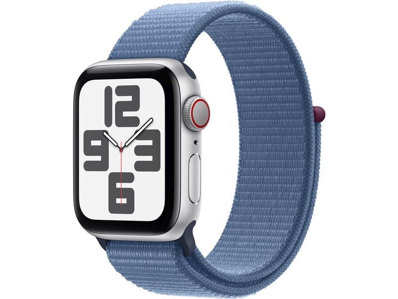 Apple Watch SE 2023 40 mm LTE Alu Silber Loop Winterblau