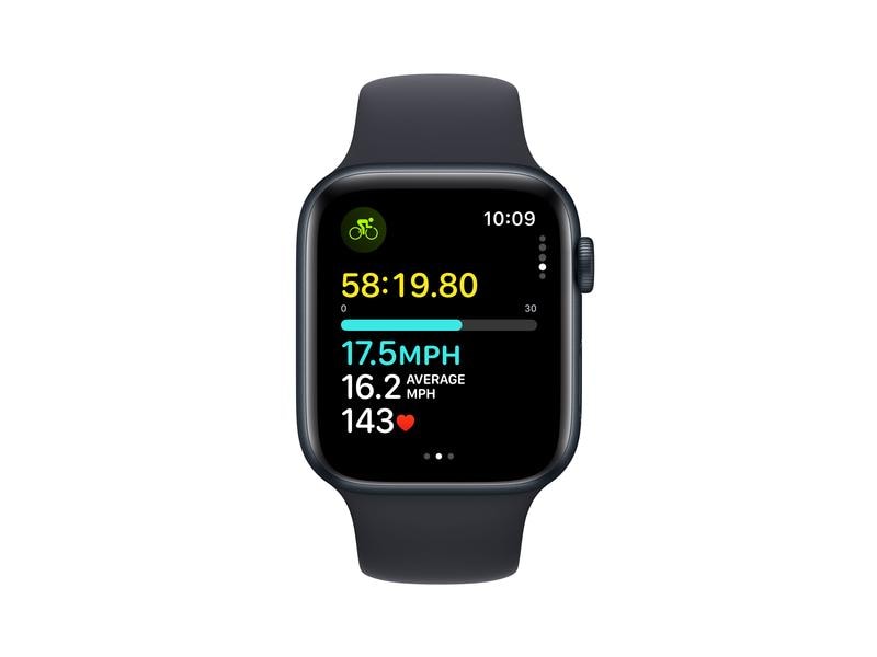 Apple Watch SE 2023 44 mm Alu Sport Mitternacht M/L