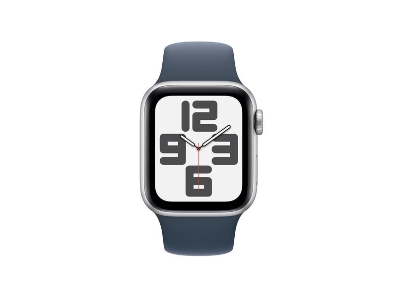 Apple Watch SE 2023 40 mm LTE Alu Sil. Sport Sturmblau S/M
