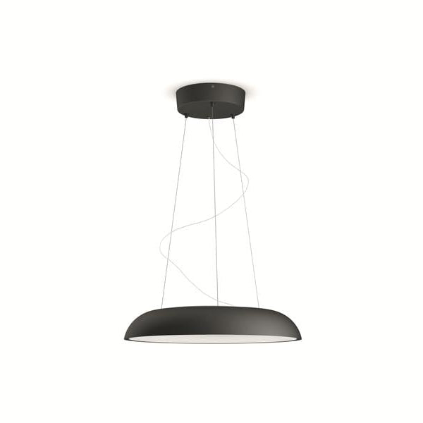 Philips Hue White Amb. Amaze Pendelleuchte schwarz 2750 lm + Dimmer
