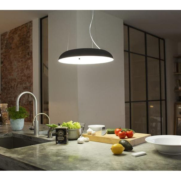 Philips Hue White Amb. Amaze Pendelleuchte schwarz 2750 lm + Dimmer