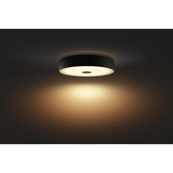 Philips Hue White Amb. Fair Deckenleuchte schwarz 2750 lm + Dimmschalter