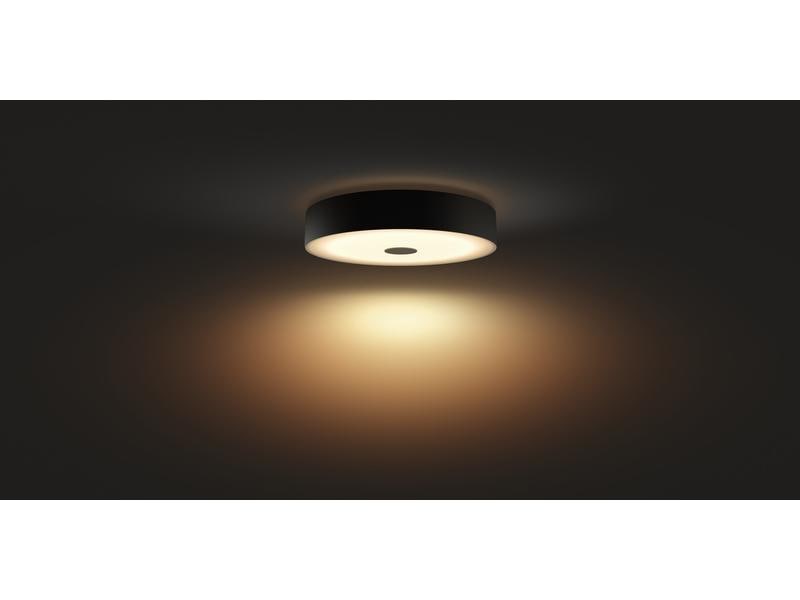Philips Hue White Amb. Fair Deckenleuchte schwarz 2750 lm + Dimmschalter