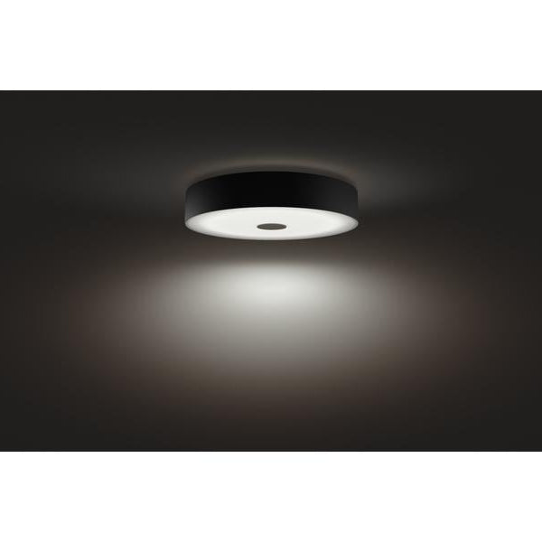 Philips Hue White Amb. Fair Deckenleuchte schwarz 2750 lm + Dimmschalter