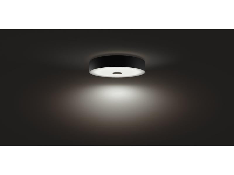 Philips Hue White Amb. Fair Deckenleuchte schwarz 2750 lm + Dimmschalter