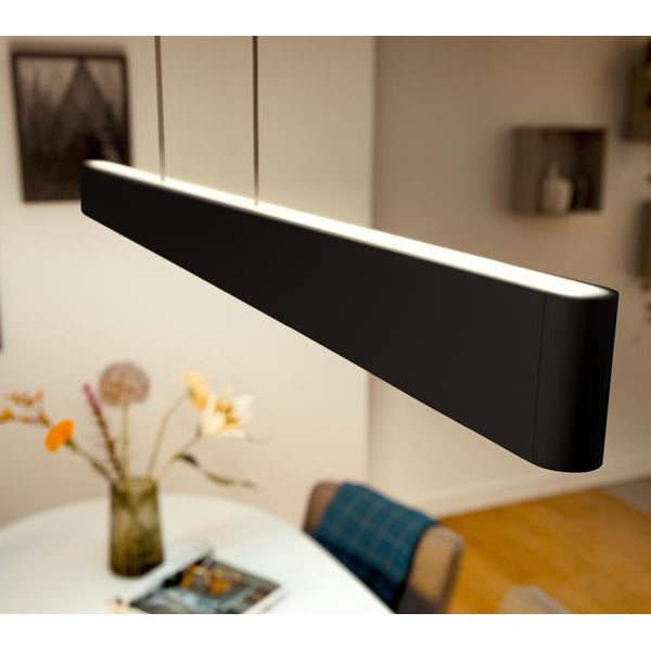 Philips Hue White & Col. Amb. Ensis Pendelleuchte schwarz 4750 lm
