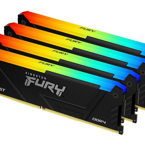Kingston DDR4-RAM Fury Beast RGB 3600 MHz 4x 16 GB