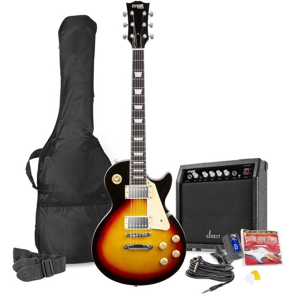 MAX E-Gitarre GigKit – Sunburst