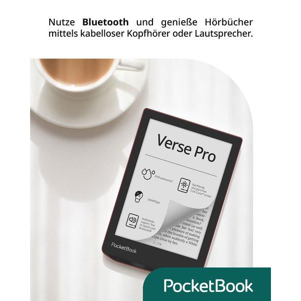 PocketBook E-Book Reader Verse Pro Passion Red