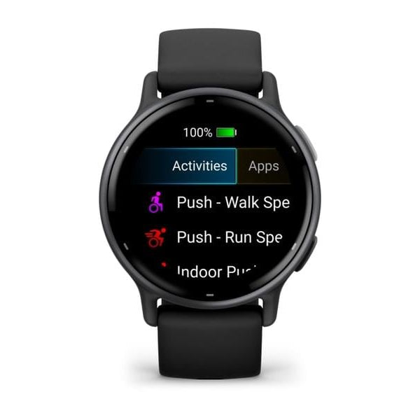 GARMIN GPS-Sportuhr Vivoactive 5 Grau/Schwarz