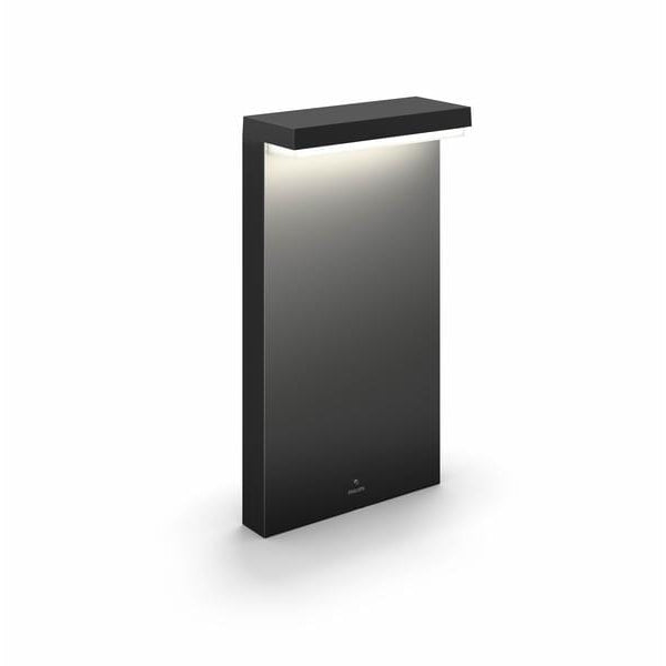 Philips Hue White & Color Ambiance Outdoor Nyro Sockelleuchte Schwarz