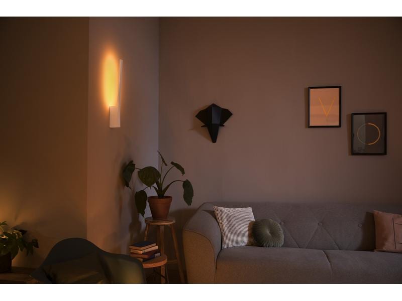 Philips Hue White &amp; Color Ambiance Liane Wandleuchte Weiss