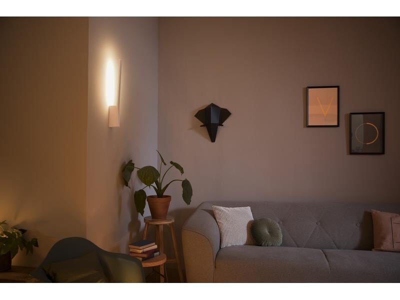 Philips Hue White &amp; Color Ambiance Liane Wandleuchte Weiss