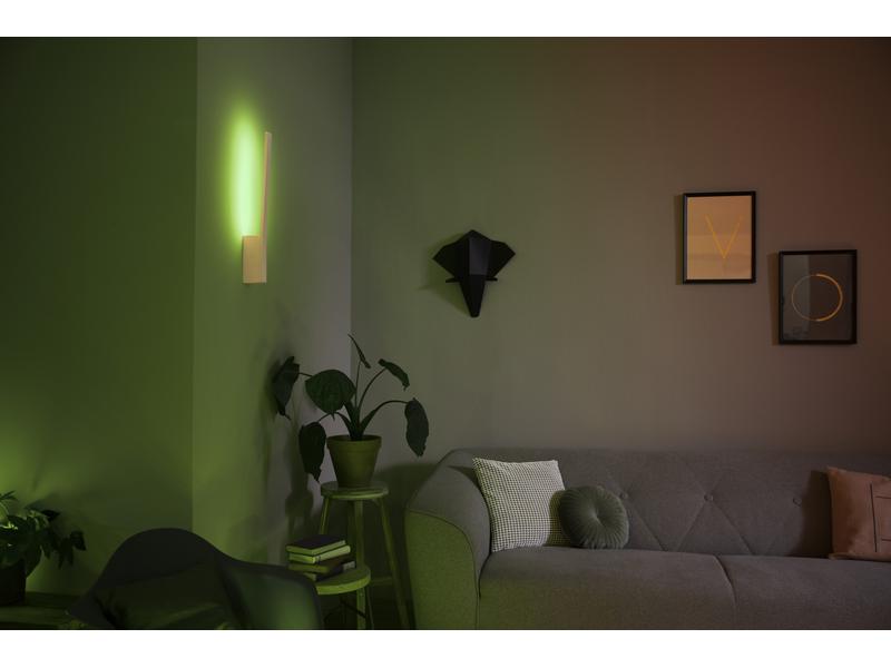Philips Hue White &amp; Color Ambiance Liane Wandleuchte Weiss