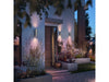 Philips Hue White & Color Ambiance Outdoor Appear Wandleuchte Edelstahl