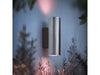 Philips Hue White & Color Ambiance Outdoor Appear Wandleuchte Edelstahl