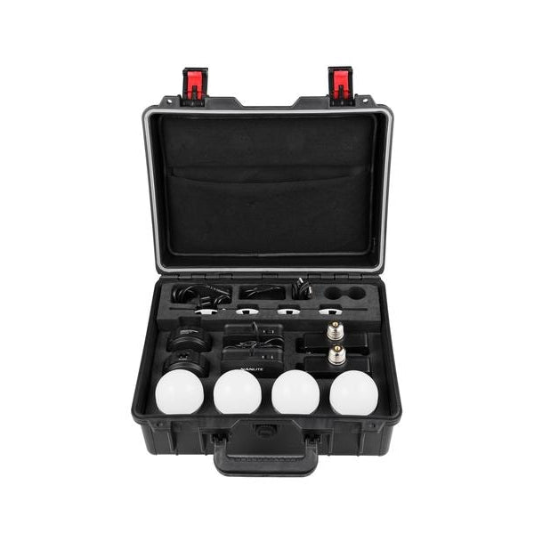 Nanlite Dauerlicht PavoBulb 10C 4KIT