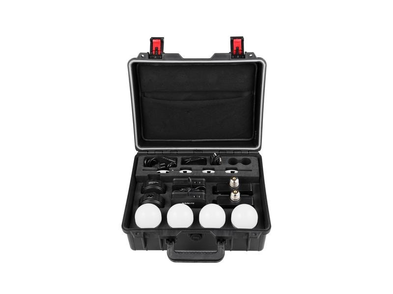 Nanlite Dauerlicht PavoBulb 10C 4KIT